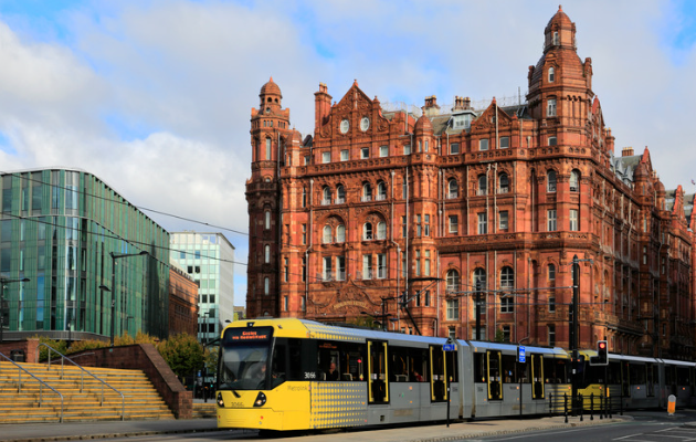 Tram in Greater Manchester